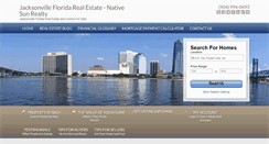 Desktop Screenshot of nativesunrealty.com